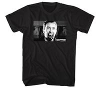 OSSMHP Hammer Horror Angry Dracula Movie Shirt BlackXL