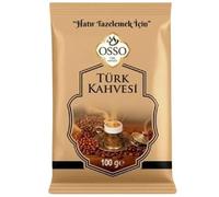 Osso caffè turco - 1 x 100 g, macinato finemente, gusto tradizionale del caffè, aromatico e intenso, adatto per la preparazione di moka e caffè espresso