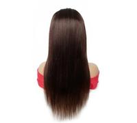 Osso Dritto Pizzo prontal Parrucche Marrone Brasiliano Vergine Parrucca Trasparente Pizzo Chiusura Parrucca por Donne Remy