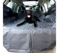 OSSO Telo Protezione Auto Trasporto Cani, Protezione Sedile, Baule e Paraurti | Coprisedile Auto per Cani 3-in-1 | Telo Trapuntato Impermeabile e Antiscivolo