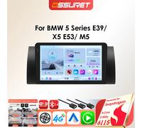 8 + 128G Android 12 autoradio lettore Video multimediale per BMW 5 E39 E53 X5 1995-2001 2002 2003 P1L(4Core 1G 16G)