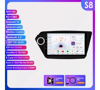 OSSURET Autoradio Android per KIA RIO 3 2011 - 2015 K2 Carplay 2Din Lettore video multimediale per auto GPS Navi Autoradio Stereo WIFI P1