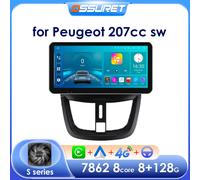 OSSURET autoradio Android per Peugeot 207 207CC 207SW Carplay 2006 -2015 autoradio 2 Din schermo multimediale Video GPS 2din Audio