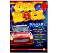 Ost Rock Songbook - Hits von Puhdys, carosello, City, Karat, Elefante, Silly, Tamara Danz, Electra, Jürgen Hart ecc. - con graffetta colorata a forma di cuore