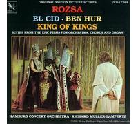 Ost - Rozsa: EL CID/BEN HUR/KING OF KINGS; ORIGINAL MOTION PICTURE SCORES