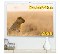 Ostafrika (hochwertiger Premium Wandkalender 2026 DIN A2 quer), Kunstdruck in Hochglanz: Landschaften und Tiere aus Kenia und Tansania