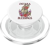 Ostara Blessings Happy Easter Coniglio Ostara Pagan Spring PopSockets PopGrip per MagSafe