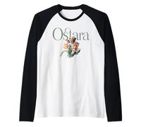 Ostara Blessings Pagan Floral Ostara Celebration Maglia con Maniche Raglan