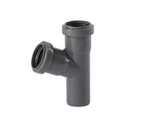 Ostendorf 171300 Raccordo HTsafe, Grigio, 67° -DN 40/ DN 40