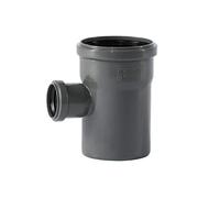 Ostendorf HTsafe - Raccordo di scarico DN 110/50 mm, tubo HT 87 gradi