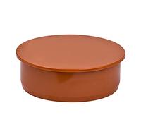 Ostendorf Tappo per Manicotti DN 200 PVC Duro Marrone Arancione RAL 8023 SN 4