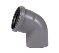 Ostendorf - Tubo HT piegato con guarnizione in gomma 67 ° DN 90