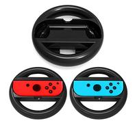 OSTENT 2 x Volante da Corsa Impugnatura per Controller Nintendo Switch Joy-Con Racing Wheel per Nintendo Switch