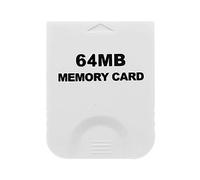 OSTENT 64 MB di schede di memoria compatibili per console Nintendo Wii Gamecube NGC