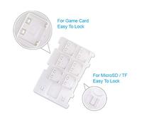 OSTENT 8 in 1 scatola portaoggetti scatola di immagazzinaggio Micro SD per Nintendo Switch