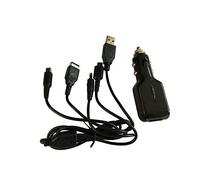 OSTENT Adattatore cavo caricabatteria da auto USB 4 in 1 per console NDS/NDSL/NDSi / 3DS / 3DSLL / PSP