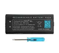 OSTENT Batteria ricaricabile agli ioni di litio da 2000 mAh + kit di attrezzi compatibile per Nintendo NDSiLL NDSiXL