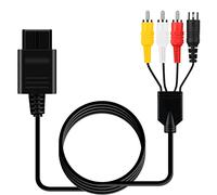 OSTENT Cavo AV Composite S-Video RCA Video HD TV compatibile per Nintendo 64 N64 SNES SFC NGC