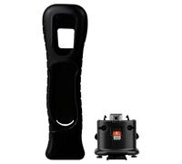 OSTENT Custodia in silicone Motionplus Motion Plus + compatibile per Nintendo Wii Remote Controller Game Color Black