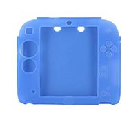 OSTENT Custodia morbida in silicone con protezione completa Custodia in gel compatibile con console Nintendo 2DS - colore blu