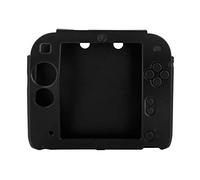 OSTENT Custodia morbida in silicone con protezione completa Custodia in gel compatibile con console Nintendo 2DS - colore nero