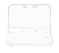 OSTENT Custodia Protettiva Rigida Trasparente in Cristallo solo per Nintendo 3DS XL/Nintendo 3DS LL