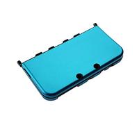 OSTENT Custodia rigida in alluminio Cover Custodia protettiva compatibile per console Nintendo New 3DS LL/XL - Colore azzurro