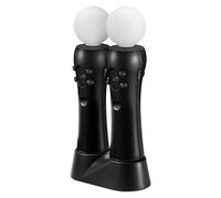 OSTENT Doppio supporto per caricabatterie Dock Power Stand supporto per Sony PS4 VR PS Move Controller