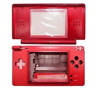 OSTENT Kit Completo per Custodia di Ricambio per Parti di Riparazione per Nintendo DS Lite NDSL, Colore Rosso