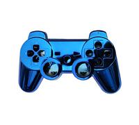 OSTENT Kit di pulsanti di alloggiamento della scatola di shell per controller completo compatibile per controller Sony PS3 Bluetooth - colore blu