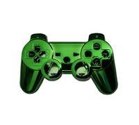 OSTENT Kit di pulsanti di alloggiamento della scatola di shell per controller completo compatibile per controller Sony PS3 Bluetooth - colore verde