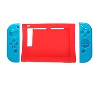 OSTENT Morbida pelle di silicone protettiva Custodia Custodia Borsa Supporto per Nintendo Switch Console Colore Rosso e Blu