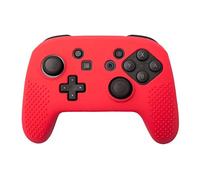 OSTENT Pelle in silicone morbido antipolvere per Nintendo Switch Pro controller Colore Rosso