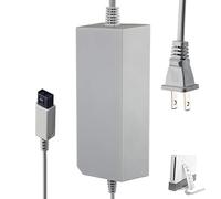 OSTENT Sostituzione di alimentatore dell'adattatore a muro di tipo CA per USA Compatibile con il videogioco per console Nintendo Wii