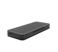 OSTENT Trasparente 4 Cases Game Card Cartridge Holder per Nintendo Switch Color Black
