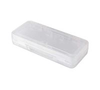OSTENT Trasparente 4 Cases Game Card Cartridge Holder per Nintendo Switch Color White