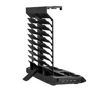 OSTENT USB Charger Charging Dock Power Station Ventola di raffreddamento Cooler Stand verticale Storage per Xbox One X Console