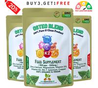 Osteo Blend Zinco+Calcio+Magnesio+Vitamina D3+Vitamina K2+MK-7+Selenio+Rame