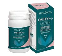 Erba Vita Integratore alimentare Osteo-p Calcium – Minerali per ossa – 60 compresse