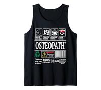 Osteopata Fatti Etichetta Abilità Vino caffè Sarcasmo Canotta