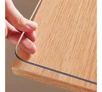 OstepDecor Copritavolo Trasparente PVC, 90 x 200 cm, 1.5mm, Tovaglia Plastificata Rettangolare con Protezione Antimacchia - Versatile per Tavoli di Cucina e Salotto, Facile da Pulire e Resistente