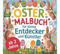 Oster Malbuch für kleine Entdecker und Künstler ab 3 Jahre