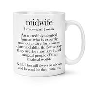 Ostetrica Definizione 284ml Tazza Staffa Thank You World's Best Preferito