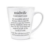 Ostetrica Definizione 341ml Latte Tazza Staffa Thank You World's Best Preferito