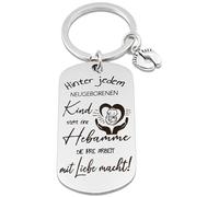 Ostetrica Regalo Portachiavi Dietro Ogni Neonato Sta Un'ostetrica Che Fa Il Vostro Lavoro Con Amore Regali Di Natale Grazie Regalo per Ostetrica Maschile Ostetrica