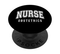 Ostetricia Infermiera OB GYN Lavoro PopSockets PopGrip Adesivo