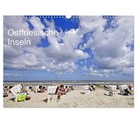 Ostfriesische Inseln (Wandkalender 2026 DIN A3 quer), CALVENDO Monatskalender: Sonne, Strand und Meer