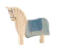 Ostheimer Cavallo Sella, Figura In Legno, Giocattolo