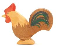 Ostheimer Huhn Marrone Figurina In Legno Gioco Animale 13123