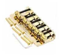ostituzione Del Ponte Per Chitarra 1 Set Di Ponti Per Basso A 5 Corde Con Sellette In Ottone(Gold)